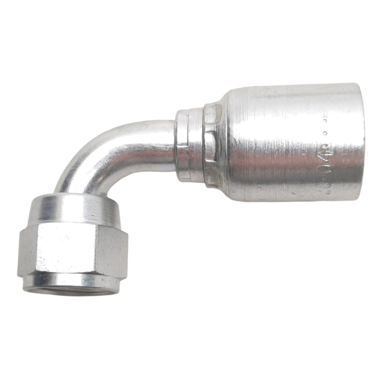 New – Open box Lot of 2 Danfoss 4TA6FJB4 Hose Fitting, 90° Elbow, 37° Swivel, 9/16-18, -4 Hose