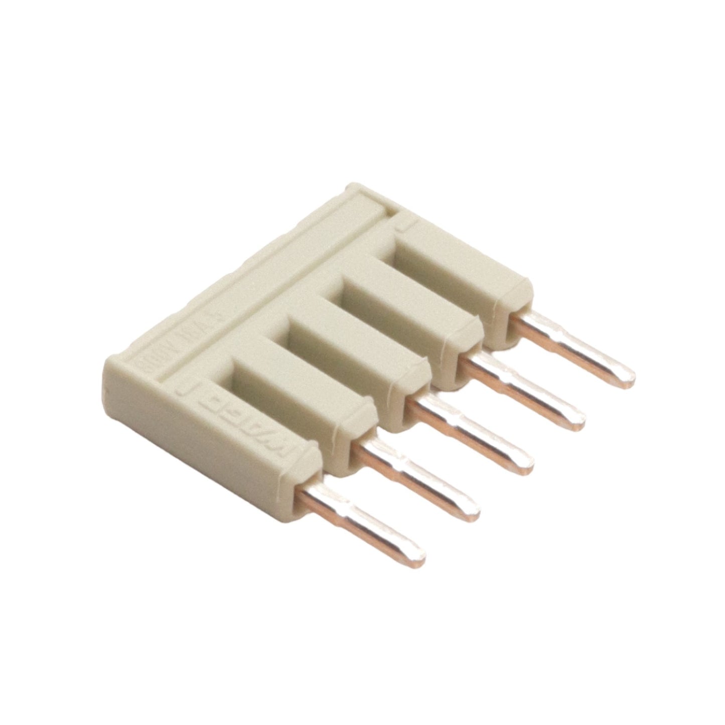 New Lot of 25 Wago 2001-405 Push-In Jumper Bars, 5-Position, 18A, 19.7mm x 4.1mm