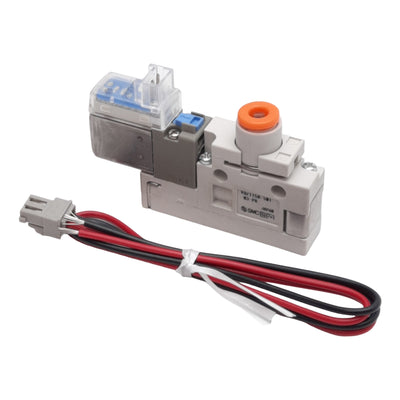New SMC VQZ115R-5M1-N3-PR Solenoid Valve, 0.15-0.7MPa, ø5/32in One-Touch, 24VDC Coil