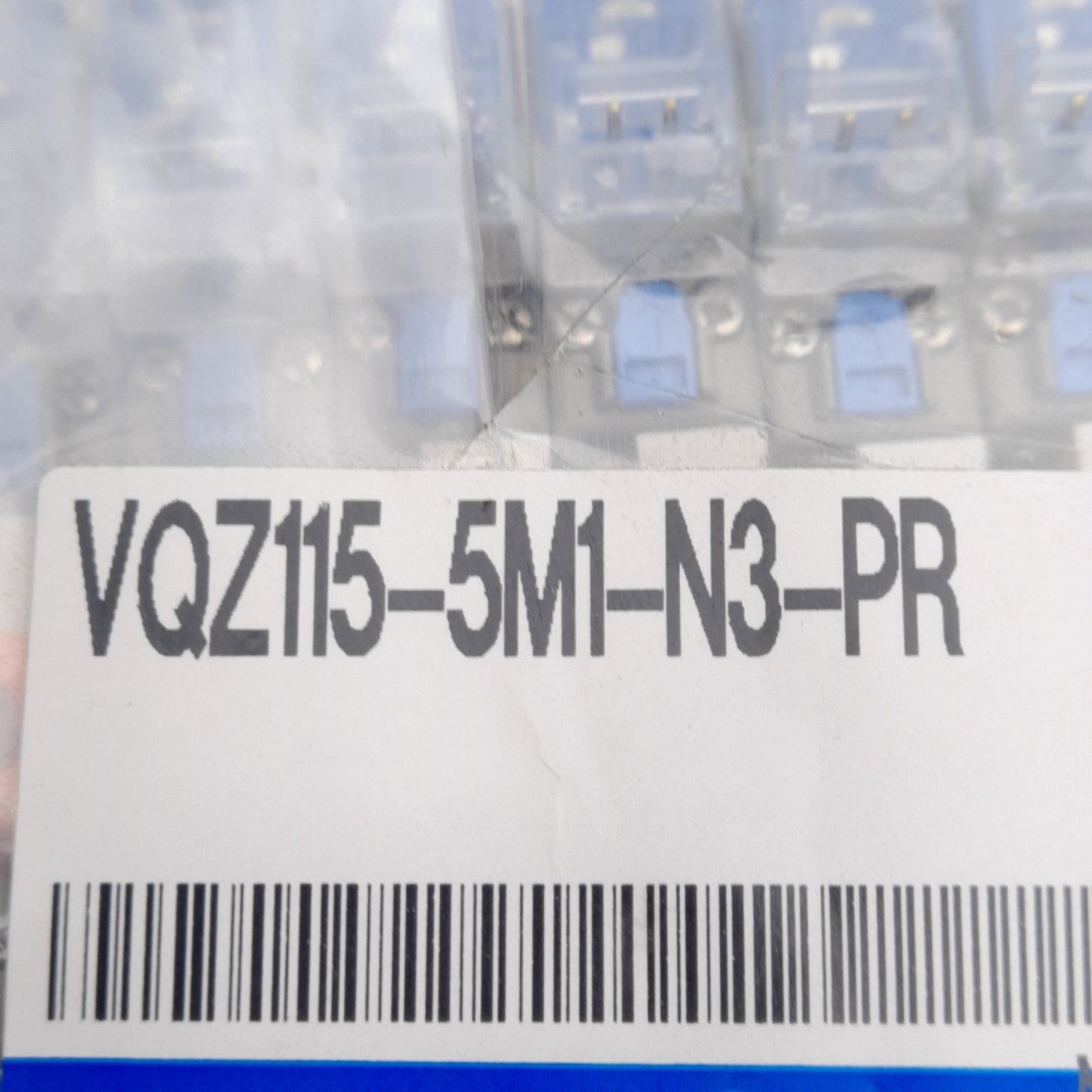 New SMC VQZ115-5M1-N3-PR Solenoid Valve, 0.15-0.7MPa, ø5/32in One-Touch, 24VDC Coil