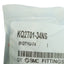 New Lot of 10 SMC KQ2T01-34NS Pneumatic Tee Fittings, 1/8in NPT M to 1/8in P2C Tube