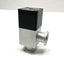 Used Varian NW-25-A/O Air-Operated Right-Angle Aluminum Block Valve, NC, Ø1" Flange