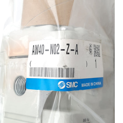 New SMC AW40-N02-Z-A Pneumatic Filter Regulator, 1/4in NPT, 0.05 to 0.85MPa Set