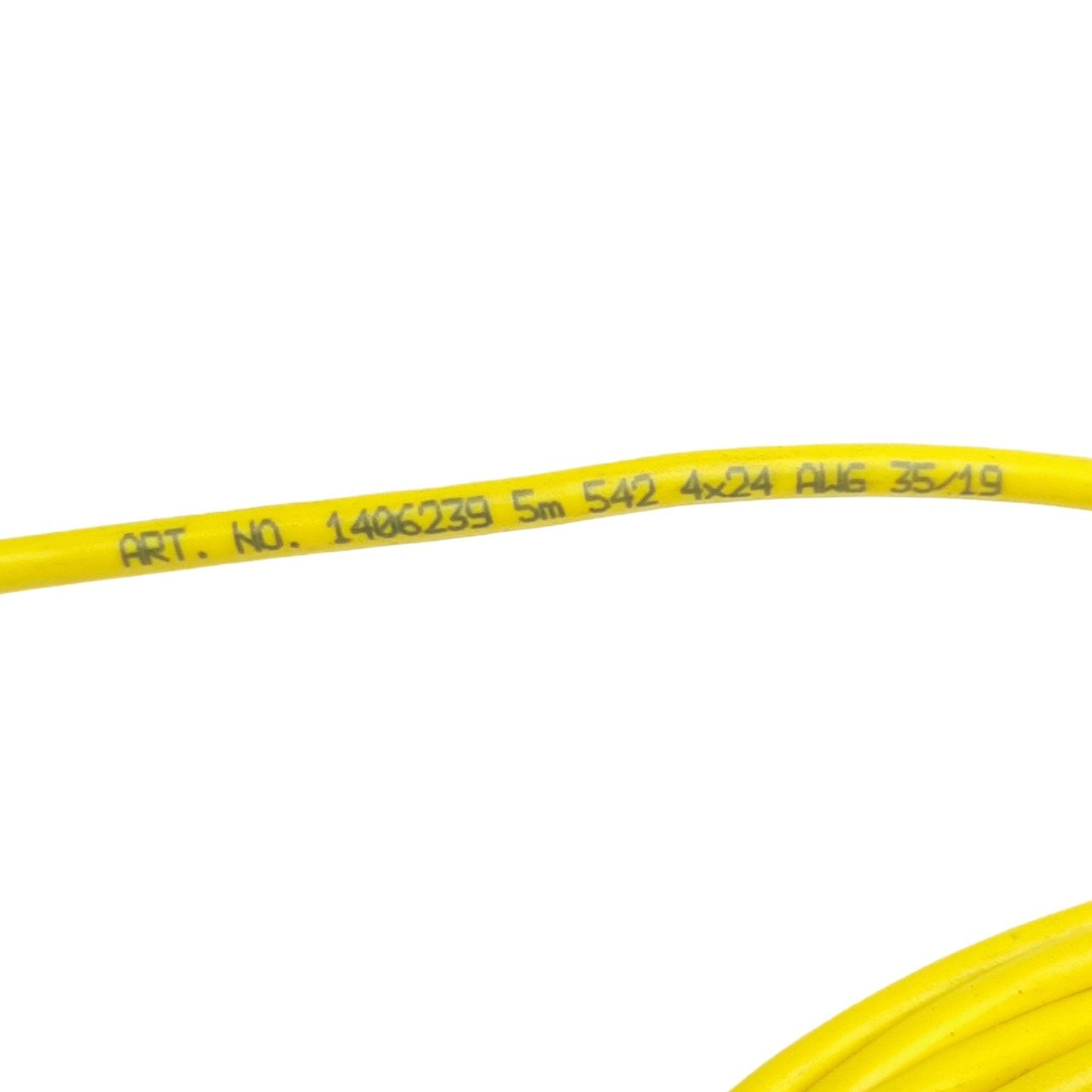 New – Open box Lot of 2 Phoenix Contact 1406239 Sensor Cable, 4-Pin M8 F to Flying Leads, 5m