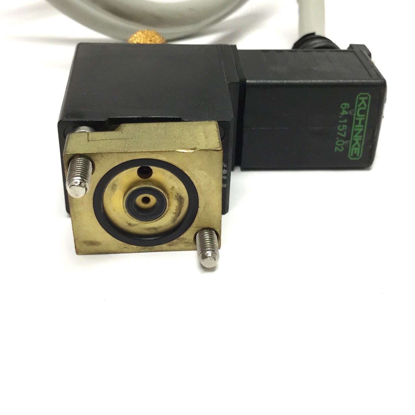 Used Kuhnke 64.008 Pneumatic Solenoid Valve, 3/2 Way NC, 230VAC, 0-8bar, NW 1.0