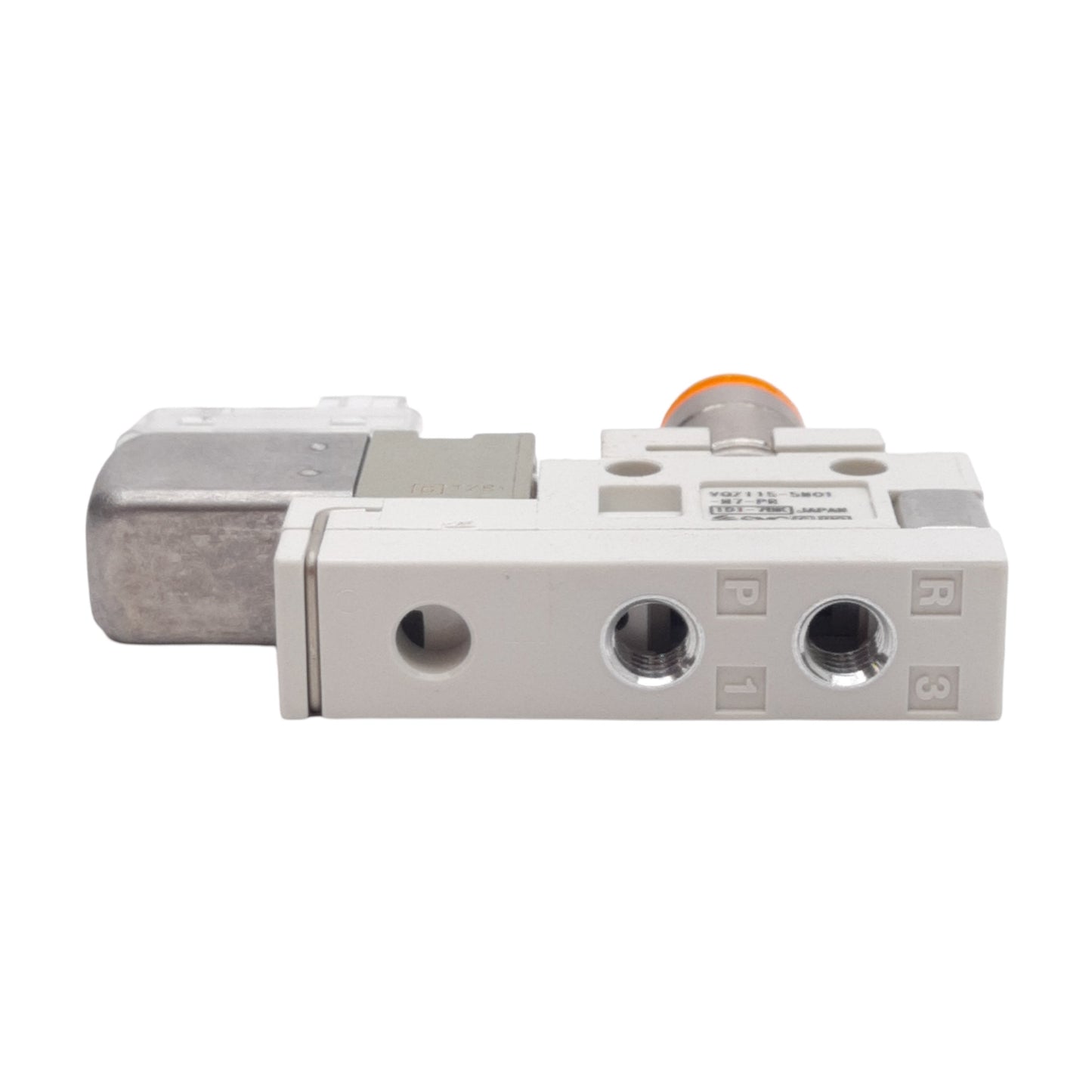 New SMC VQZ115-5MO1-N7-PR Solenoid Valve, 0.15-0.7MPa, ø1/4in One-Touch, 24VDC Coil