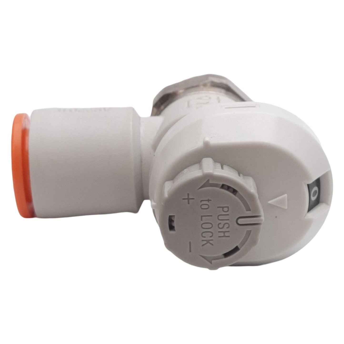 New Lot of 2 SMC AS2201FS1-N02-11S Speed Control Fitting, ø3/8in One-Touch, NPT1/4