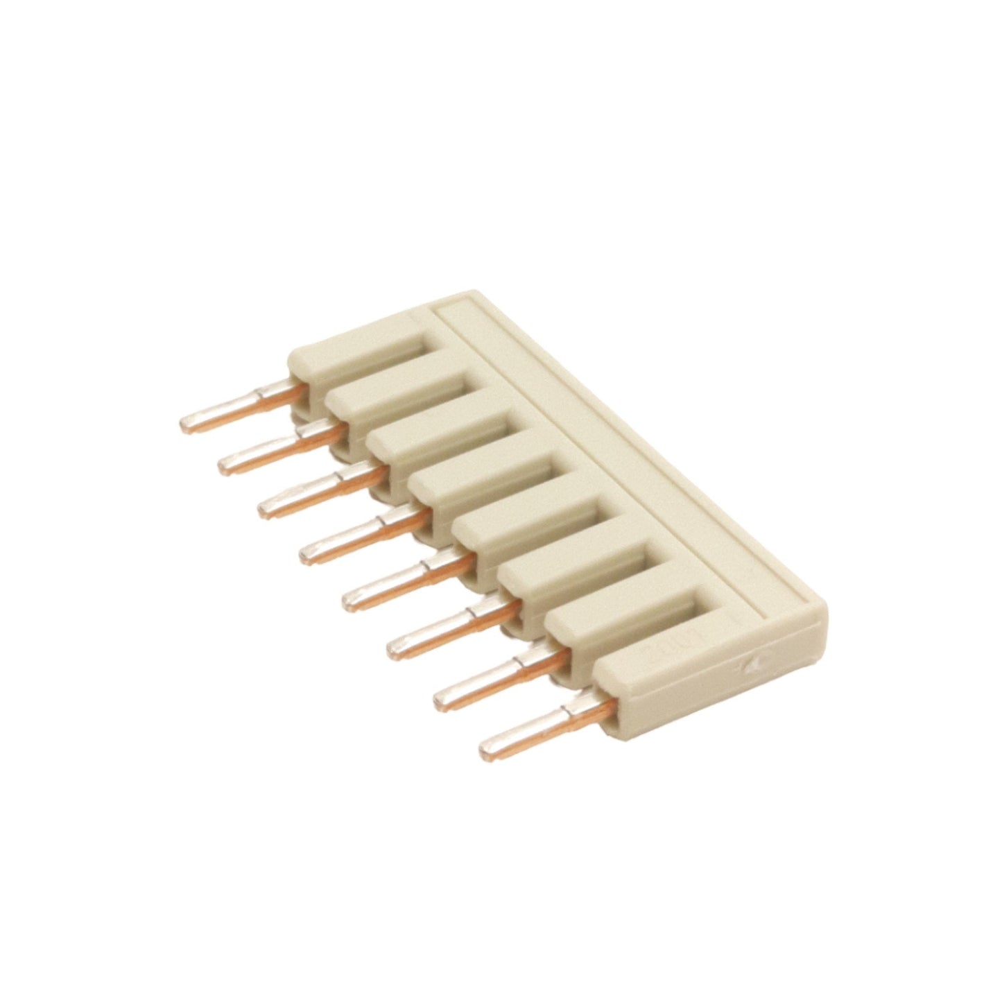 New Lot of 10 Wago 2001-408 Push-In Jumpers, 8-Position, 18A, 32.3mm x 4.1mm x 19mm