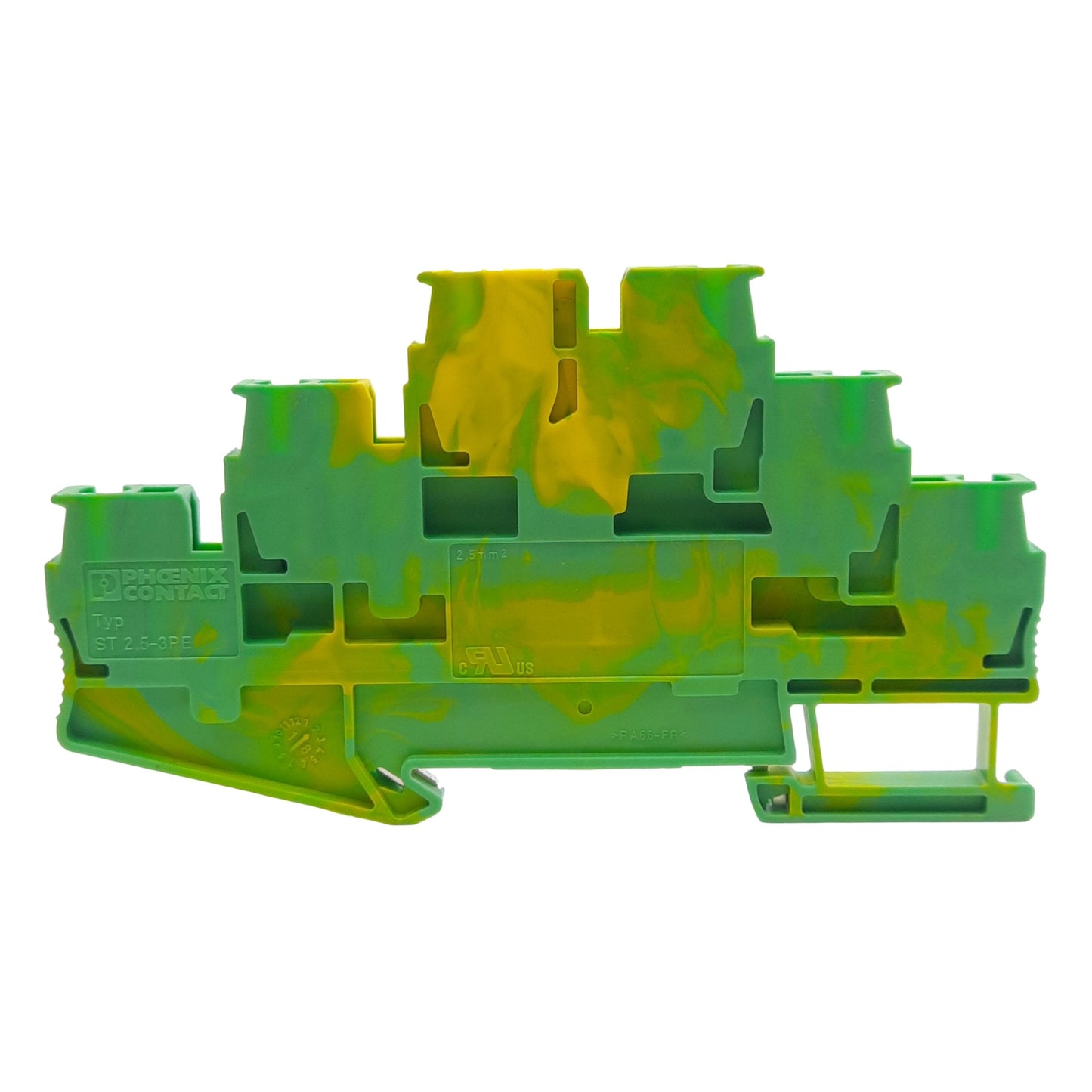 New – Open box Lot of 4 Phoenix Contact 3036071 Ground Terminal Block 3-Level 6-Position 5.2mm