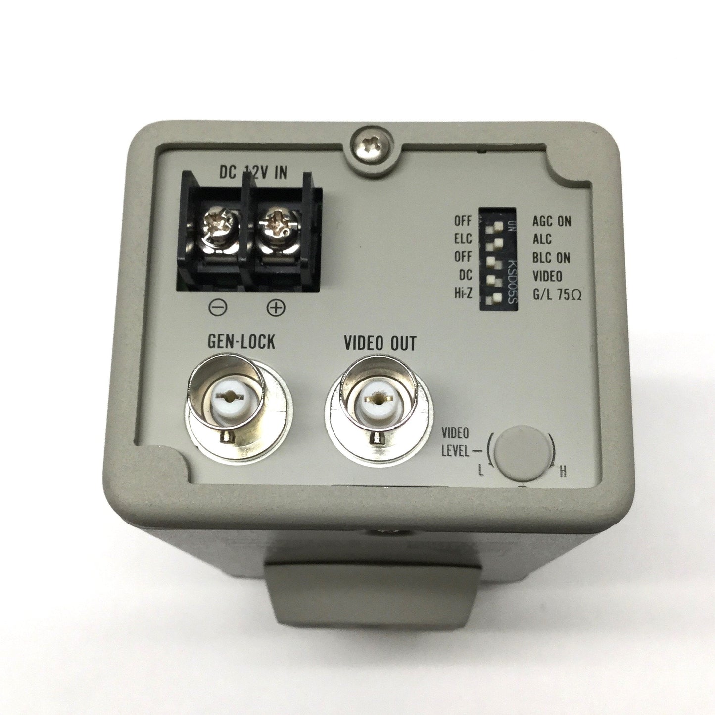 Used Panasonic WV-BP332EE Digital Monochrome CCTV Camera 12VDC, BNC 1Vp-p Output