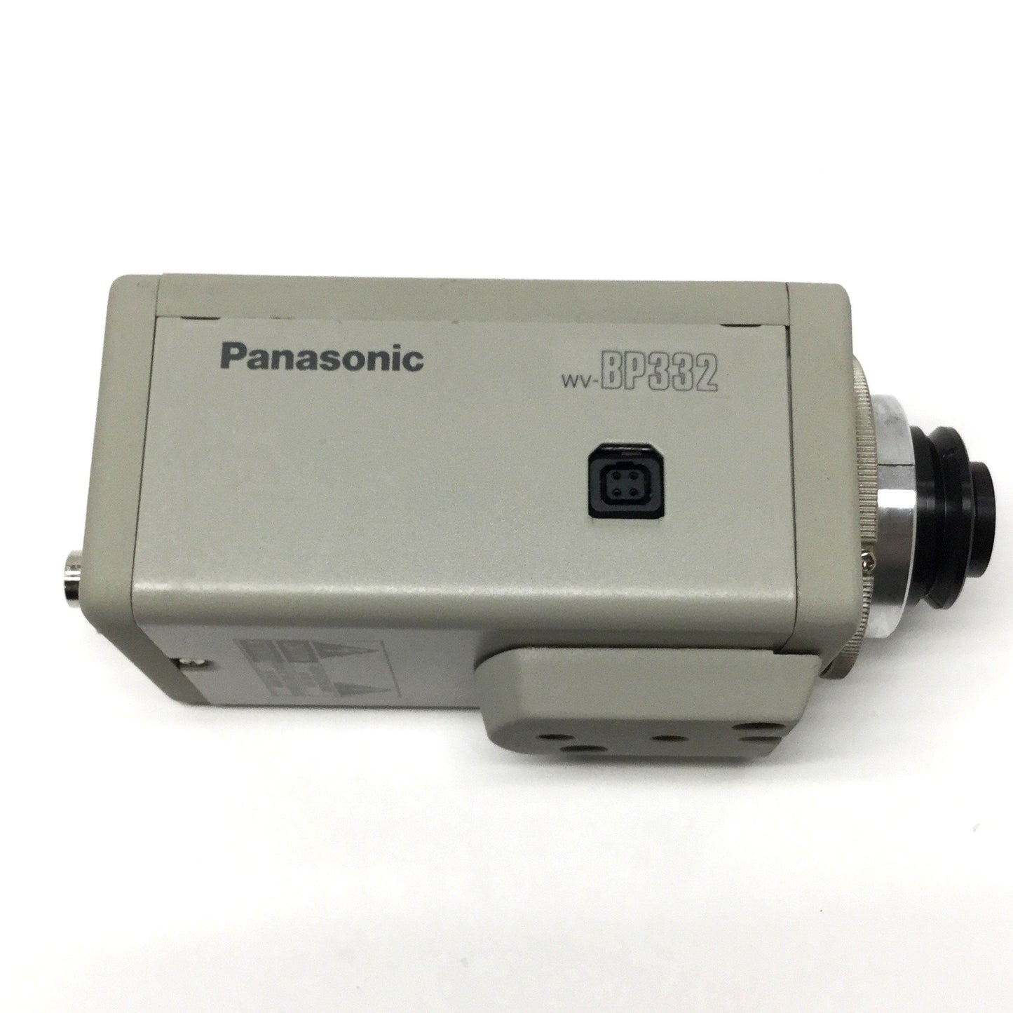 Used Panasonic WV-BP332EE Digital Monochrome CCTV Camera 12VDC, BNC 1Vp-p Output