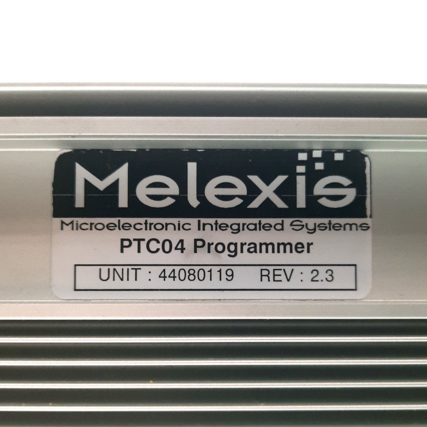 Used Melexis PTC04 PTC Device Programmer 48VDC w/PTC04-DB-HALL01 Daughter Board