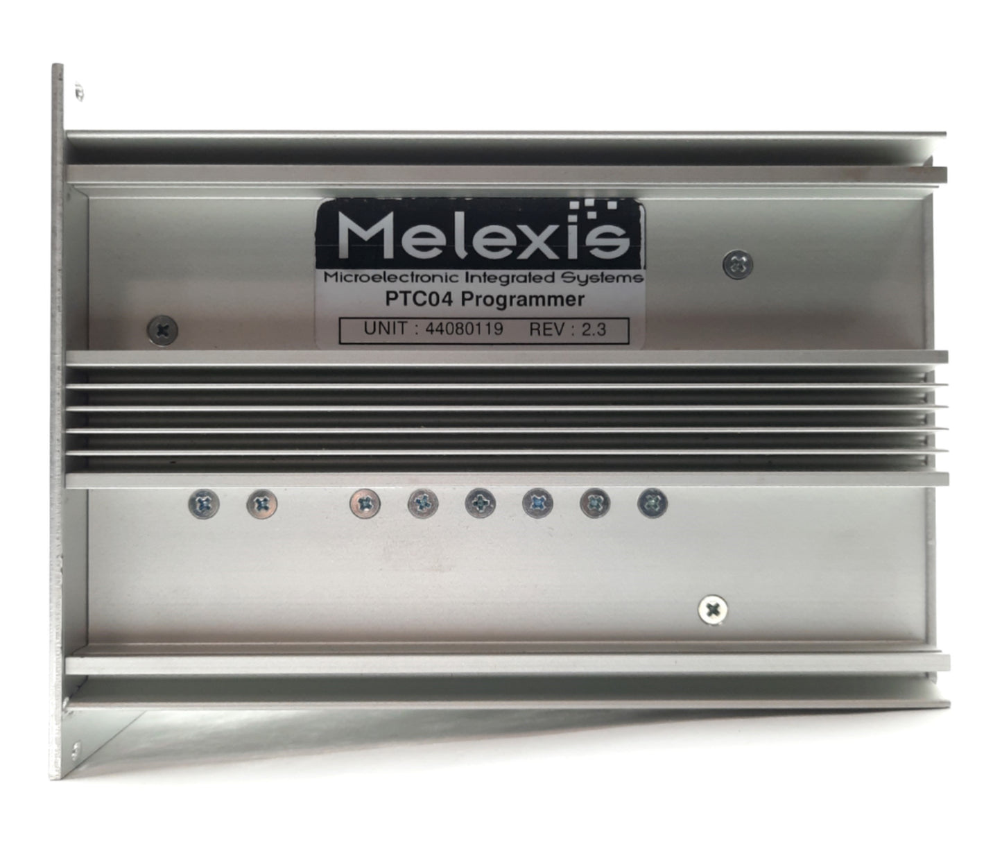 Used Melexis PTC04 PTC Device Programmer 48VDC w/PTC04-DB-HALL01 Daughter Board