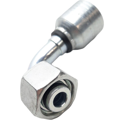 New – Open box Danfoss 4S12DSB8 Hose Fitting, 90° Elbow, 24° DKO Swivel HD, M24x1.5, -8 Hose