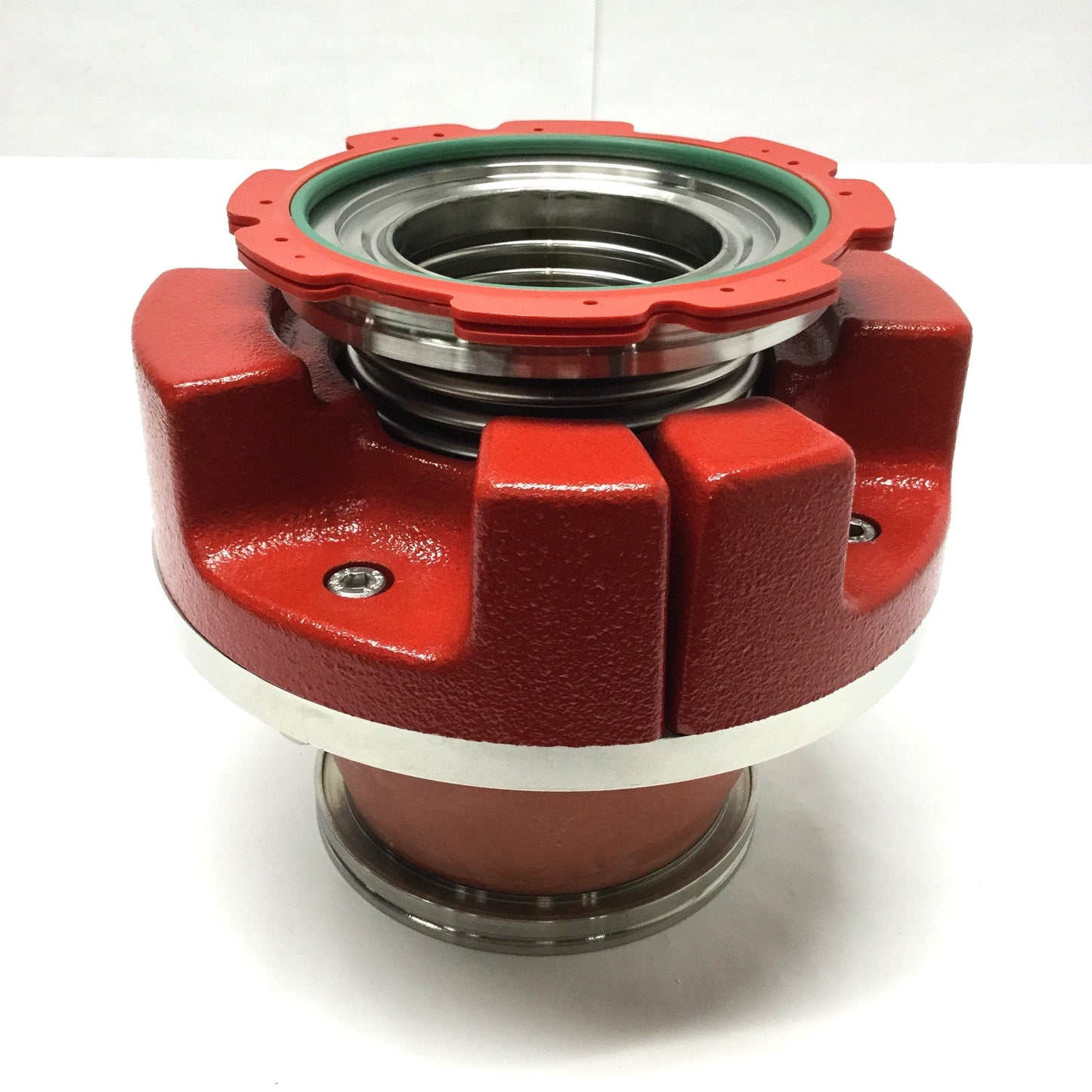 Used Pfeiffer Turbopump Vacuum Chamber Vibration Isolator DN 100 ISO-K/F w/ Damper