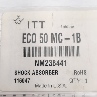 New Enidine ECO 50 MC-1B Shock Absorber, 22mm Stroke, M20x1.5, 2.0-6.8N, 3.69m/s