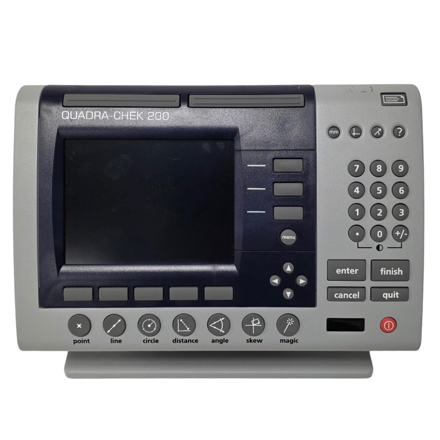 Used Mitutoyo 302-919A PJ-3000 Vertical Profile Projector With QC-200, 10, 20, 50X