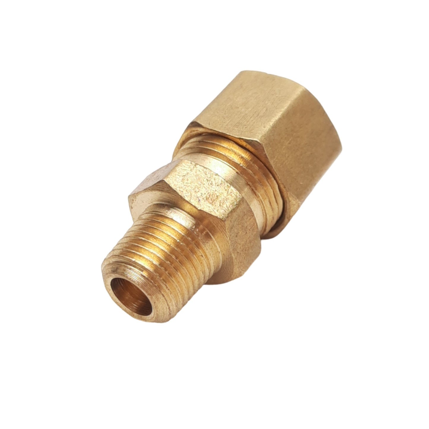 New – Open box Lot of 15 Anderson 68A-6A Brass Connectors, 3/8 OD Tube to 1/8 NPT Male