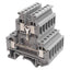 New Lot of 6 Phoenix Contact 2791016 Diode Terminal Block, 4-Position, 0.5A, 6.2mm