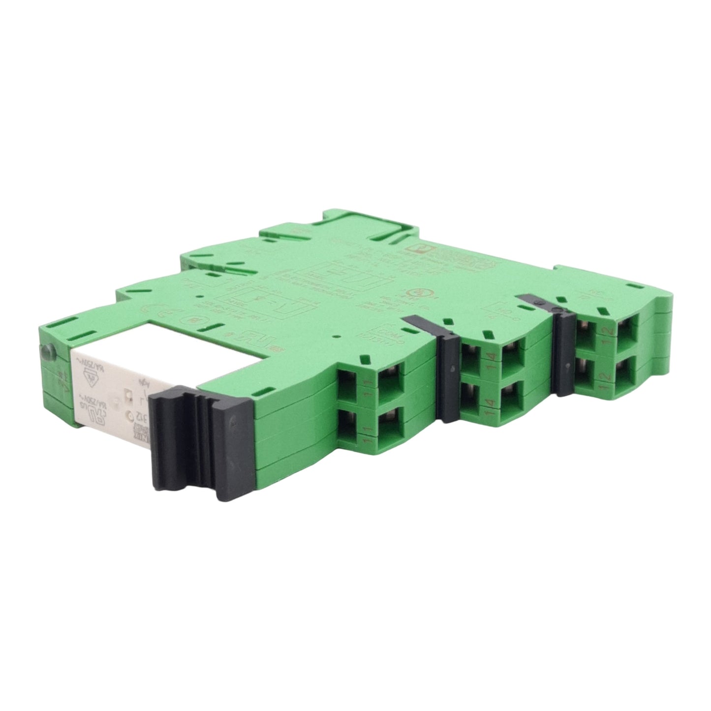 New Phoenix Contact 2912277 PLC Relay Module, 250V 10A Contact, 24VDC Coil, DIN Rail