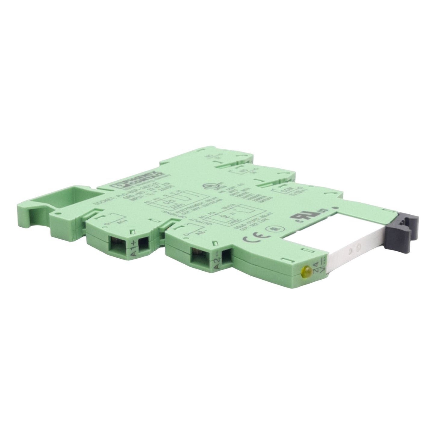 New Lot of 2 Phoenix Contact 2966540 PLC Relay Module, 24VDC Coil, 6A 250VAC Relay