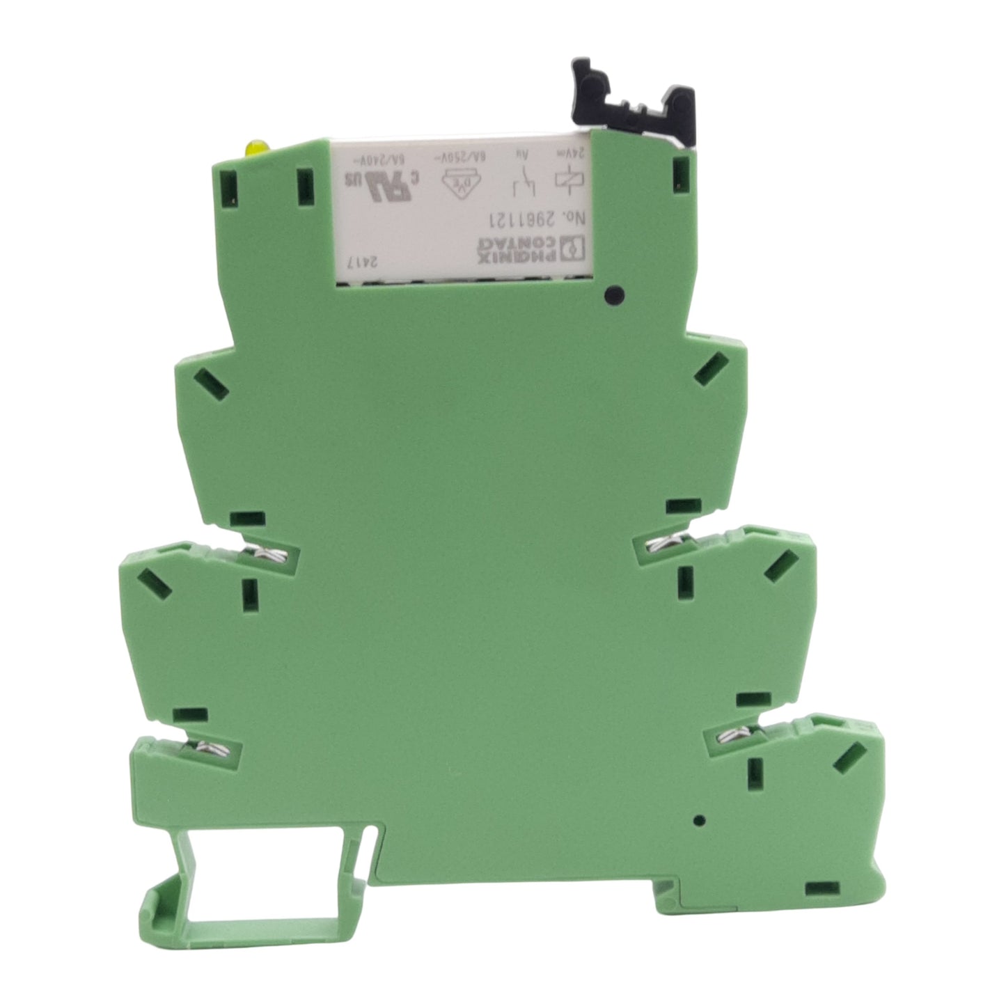 New Lot of 2 Phoenix Contact 2966540 PLC Relay Module, 24VDC Coil, 6A 250VAC Relay