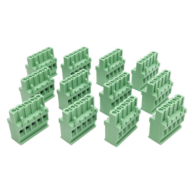 New Lot of 12 Phoenix Contact 1792045 Terminal Block Connector, 5-Position, 12A 320V
