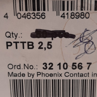 New – Open box Lot of 50 Phoenix Contact 3210567 Terminal Block, 4-Position, 20A 300V, 5.2mm