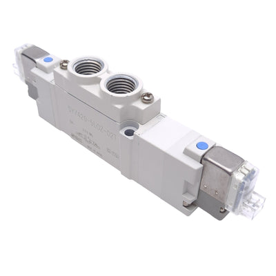 New SMC SY7420-5LOZ-02T Solenoid Valve, 0.2-0.7MPa, 1/4 NPTF, 32ms Response, 24VDC