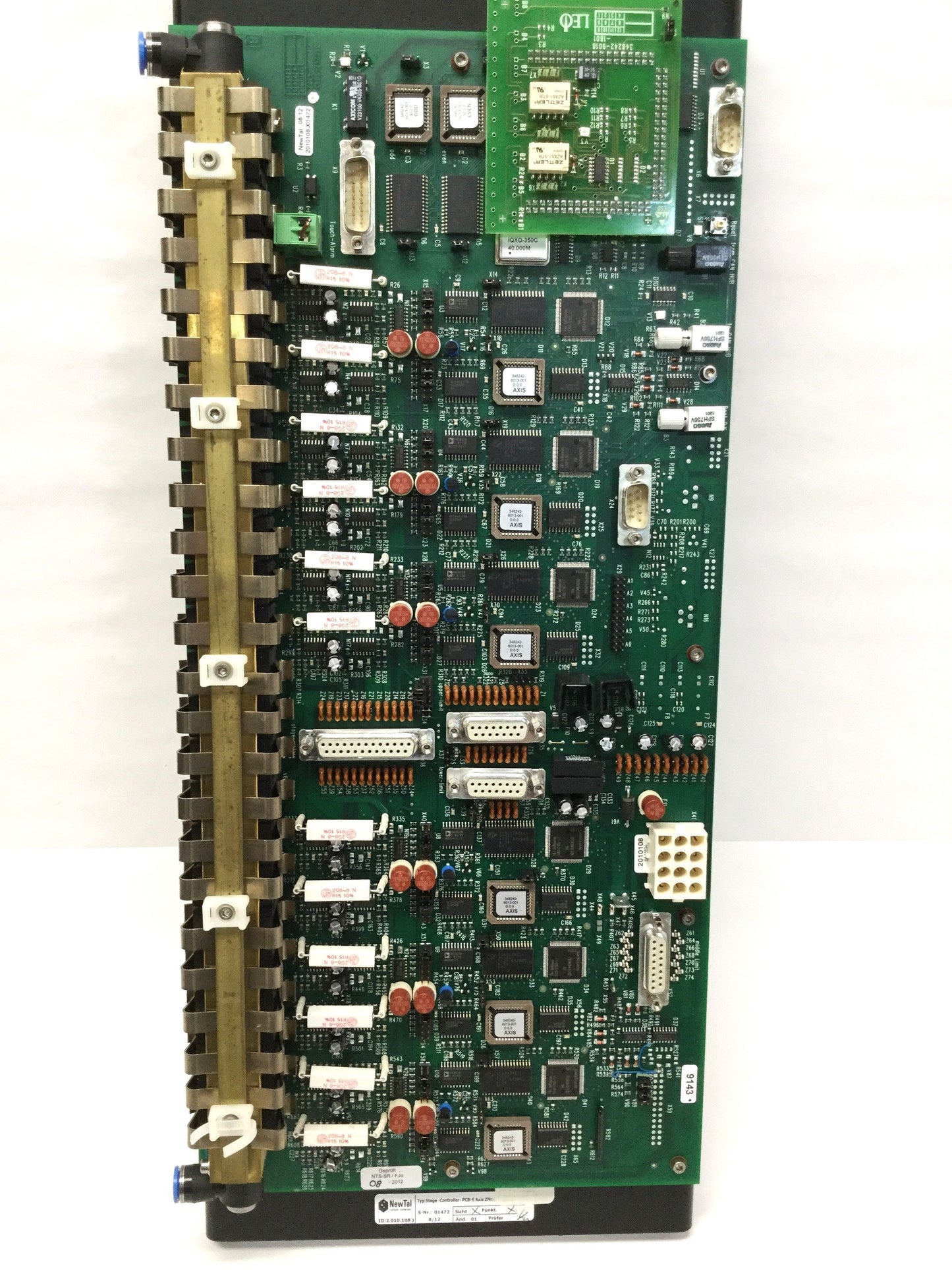 Used Zeiss 348242-9143-4302 6-Axis Stage Control Board PCB from GEMINI Supra 35VP SEM