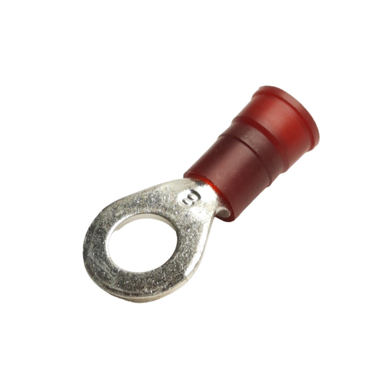 New Lot of 30 3M MN8-516RK Scotchlok Insulated Ring Terminal, 5/16in Stud, 600V