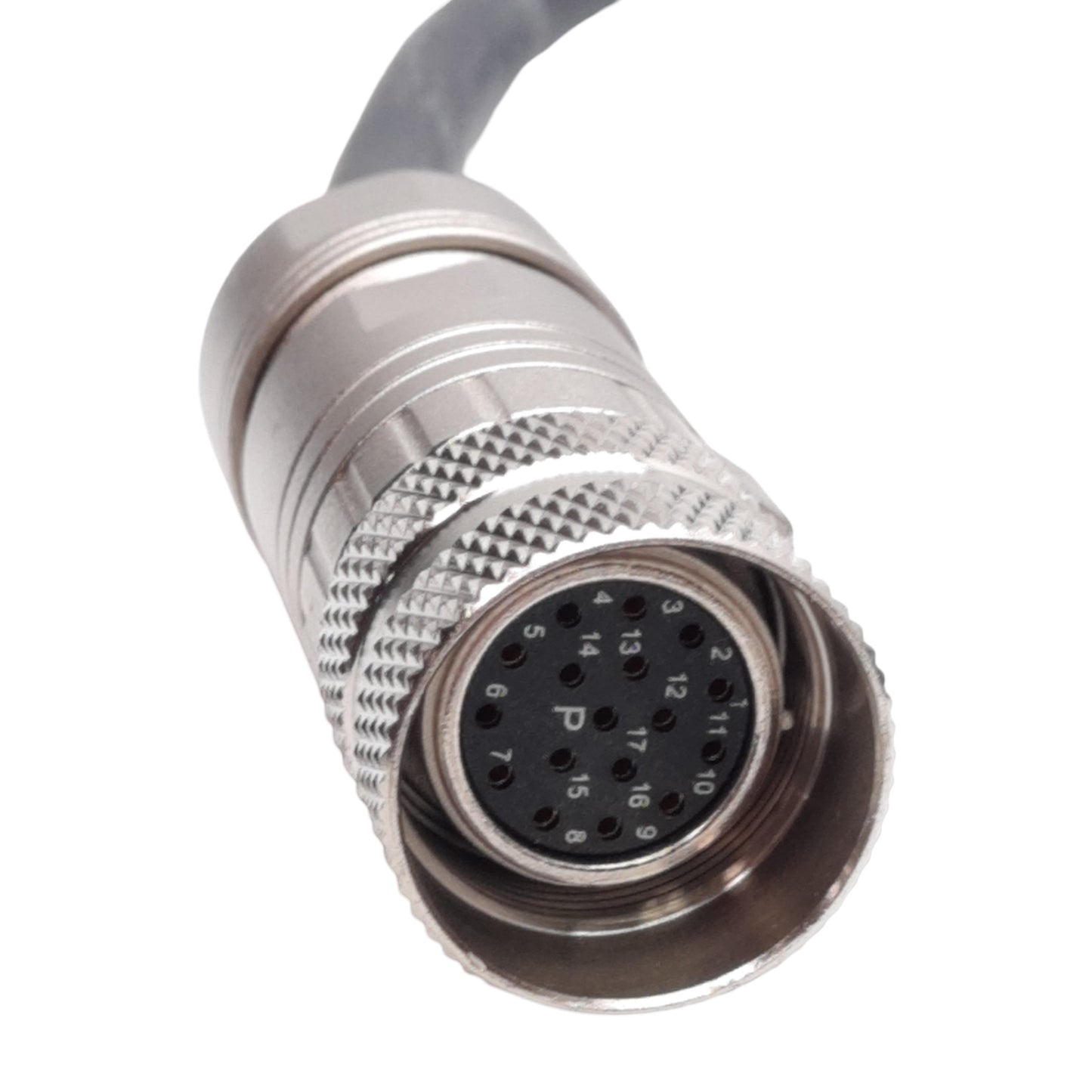 New Kollmorgen M.1302.8437 AKM Series Brushless Servo Motor Feedback Cable, 3m Long