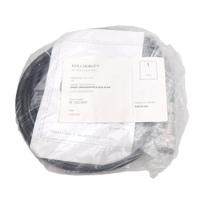 New Kollmorgen M.1302.8437 AKM Series Brushless Servo Motor Feedback Cable, 3m Long