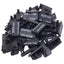 New – Open box Lot of 40 80/20 2036 Profile End Caps w/ Push-In Stems, Series 15, 1.50x0.75in