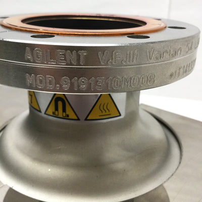 Used Agilent Varian 9191310 VacIon Plus 55 L/s, Diode Ion Pump, DN 63 CF-F, Fischer