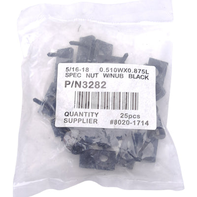 New Lot of 25 80/20 3282 Roll-In T-Nuts w/ Flex Handle, 5/16-18 Thread, 15 Series