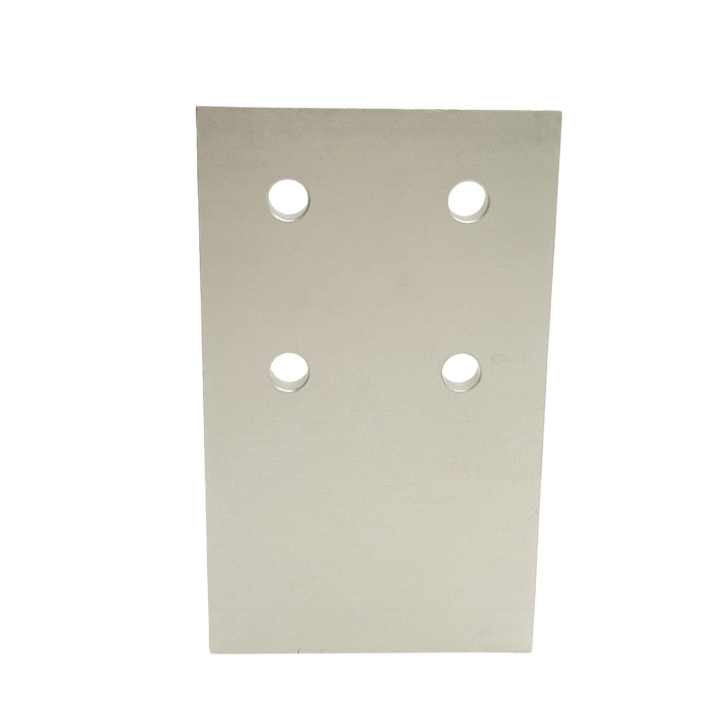 New Lot of 3 80/20 2417 Economy Floor Mount Base Plate, 15 Series, 5in x 3in x 2in