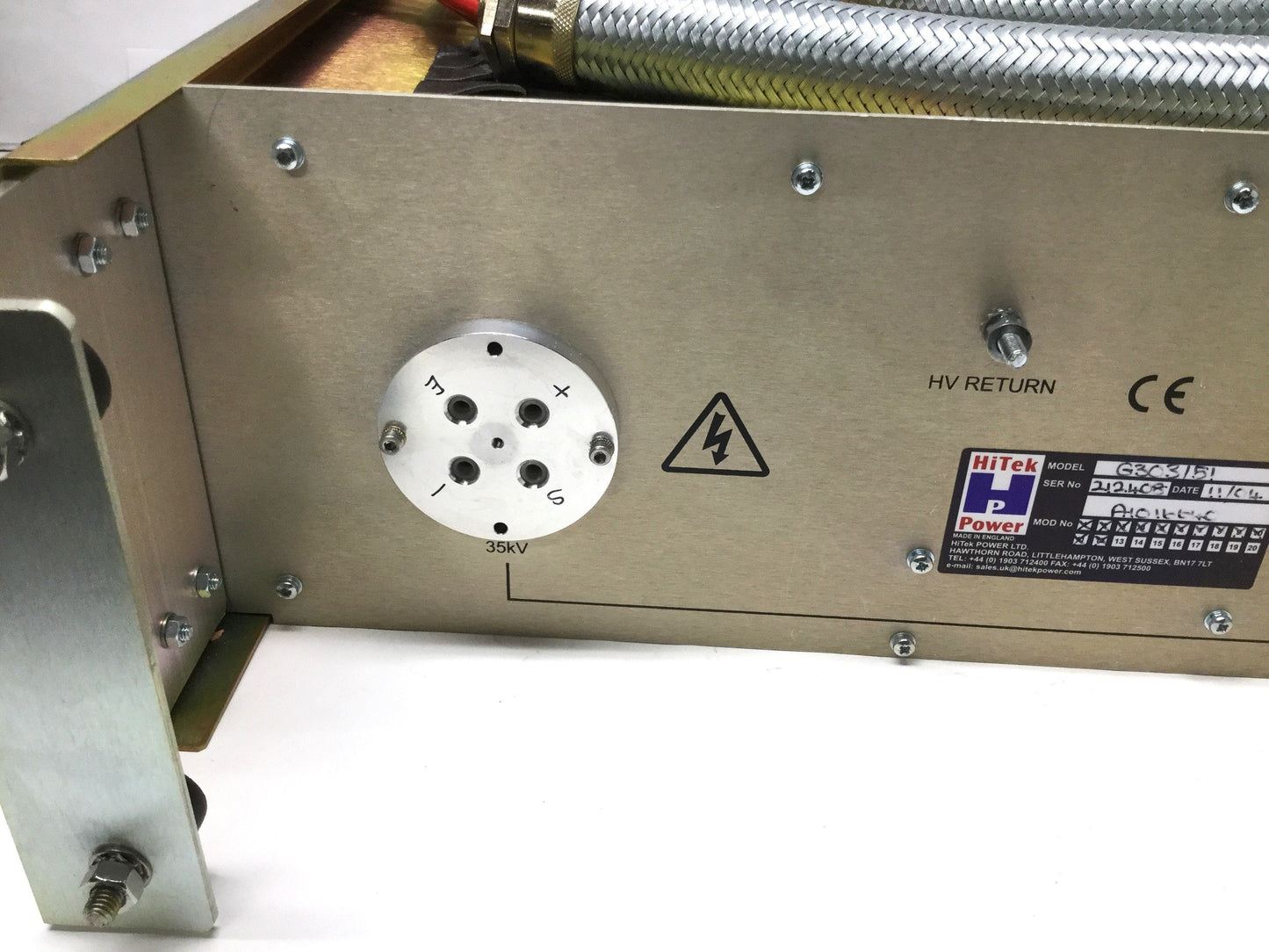 Used HiTek G303/51 High Voltage 35kV Electron Gun Power Supply from GEMINI Supra 35VP