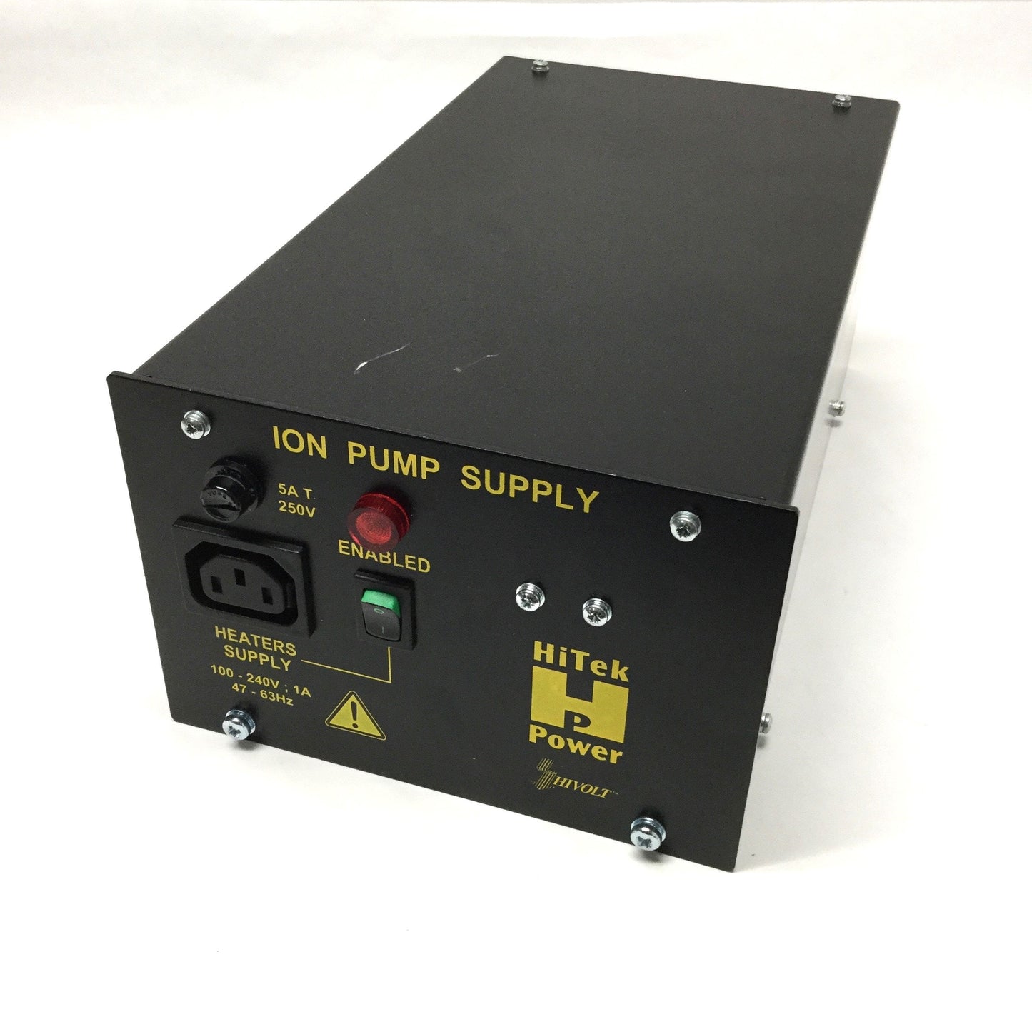 Used HiTek IP100/502/07 HiVolt 5kV Ion Pump Power Supply from GEMINI Supra 35VP SEM