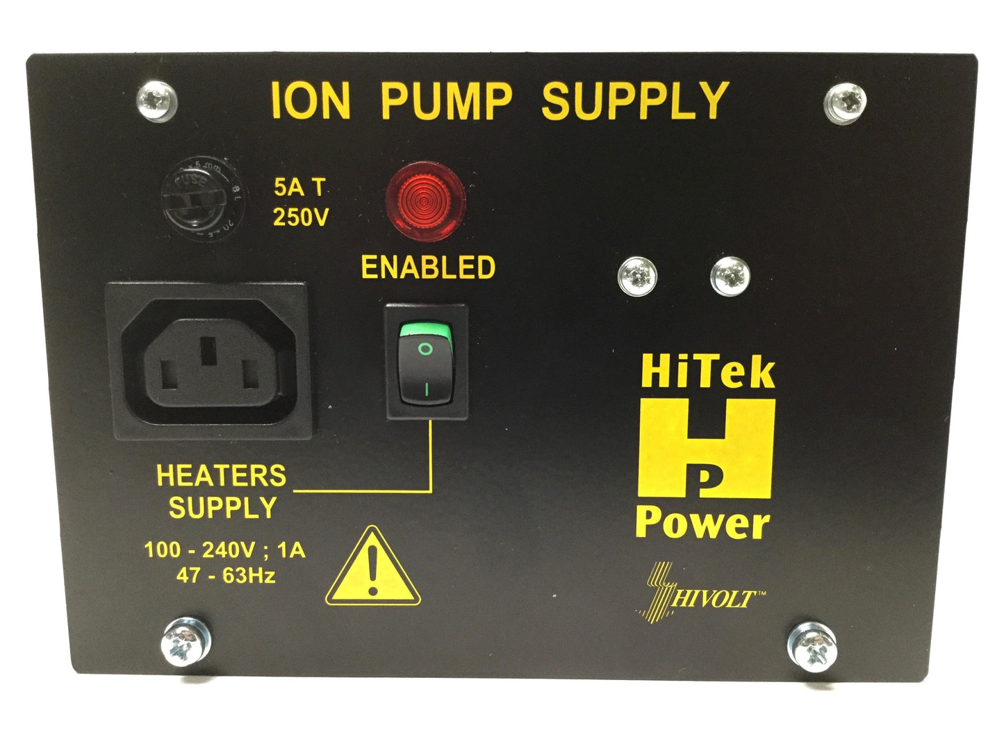 Used HiTek IP100/502/07 HiVolt 5kV Ion Pump Power Supply from GEMINI Supra 35VP SEM