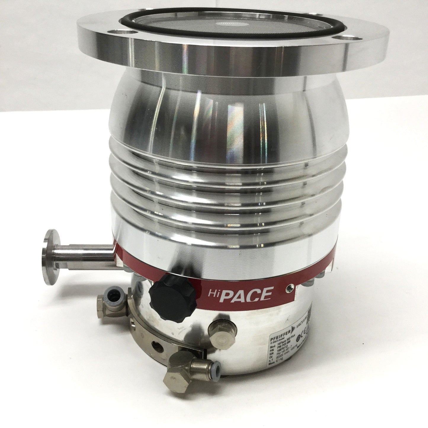 Used Pfeiffer Vacuum HiPace 300 Plus Turbopump DN100 ISO-F w/ TC 110 Controller