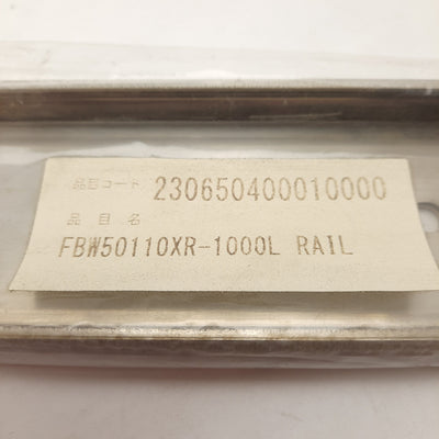 New THK FBW50110XR-1000L Slide Pack Rail, 1000mm Long, 1960N Load, 100mm Pitch