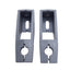 New – Open box Lot of 2 Dorner FGRB-40x18 FlexMove Guide Rail Support Bracket, 18mm Diameter