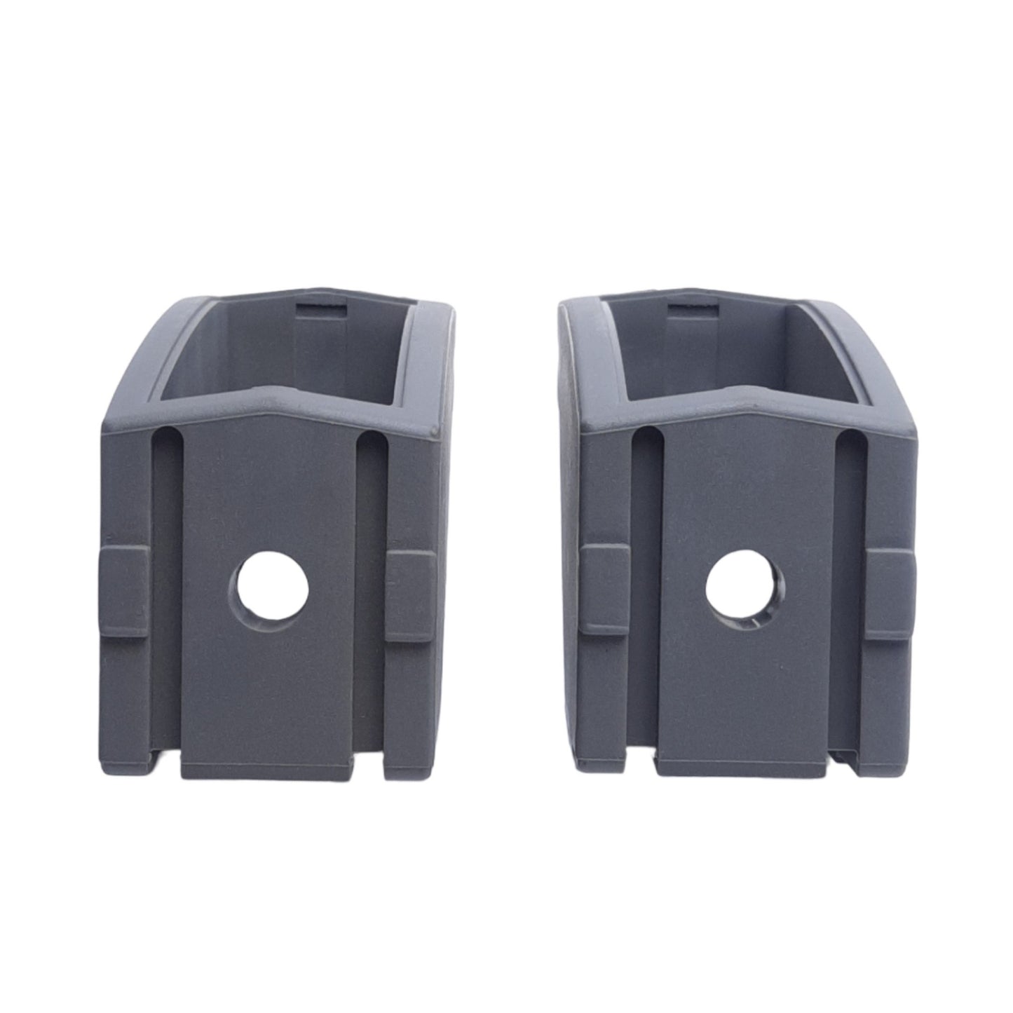 New – Open box Lot of 2 Dorner FGRB-40x18 FlexMove Guide Rail Support Bracket, 18mm Diameter