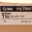 New SMC TIUB13G-153 Clear Green Polyurethane Tubing, ø1/2in OD, ø3/8in ID, 500ft