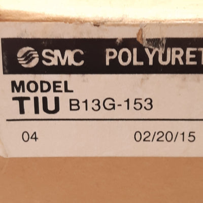 New SMC TIUB13G-153 Clear Green Polyurethane Tubing, ø1/2in OD, ø3/8in ID, 500ft