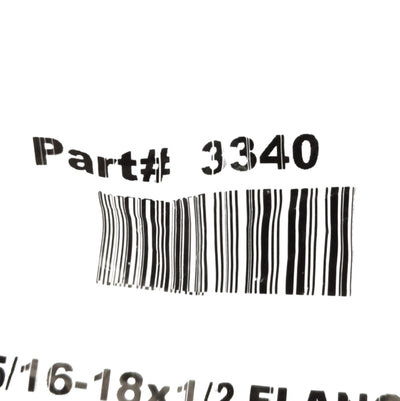 New Lot of 50 80/20 3340 Flanged Button Head Socket Screws FBHSCS 5/16-18 x 0.50in