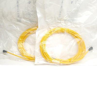New Lot of 2 Murr Elektronik 7000-08081-0100500 Cable M8 3-Pin Female, 60V AC/DC 4A