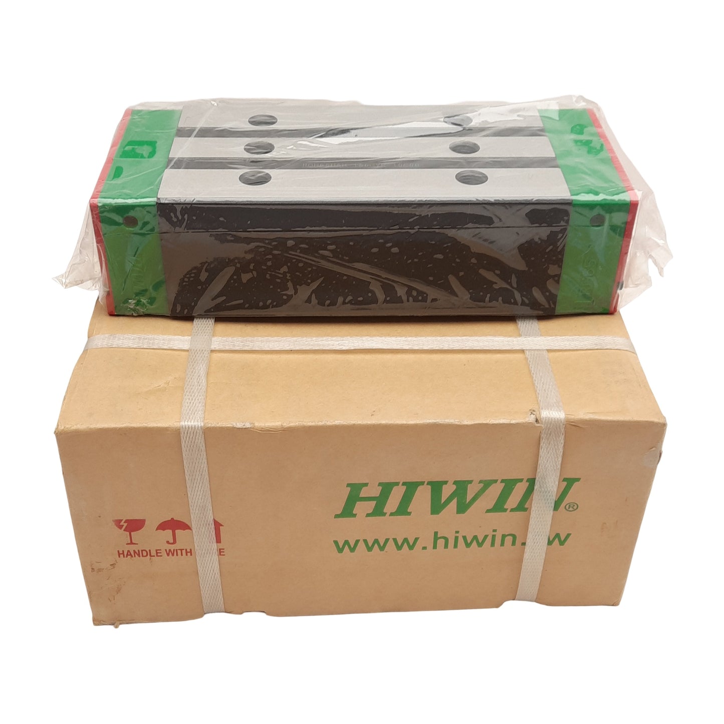 New HIWIN RGH65HAZAH Linear Guide Block, 295x126x78mm, M16x20 Holes, 275.3kN Load