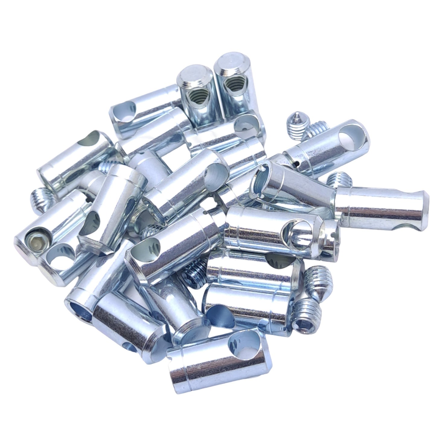 New – Open box Lot of 25 Maytec 1.21.B50 Connector Cross Bushings, Slot 50, ø15mm, 32mm Length
